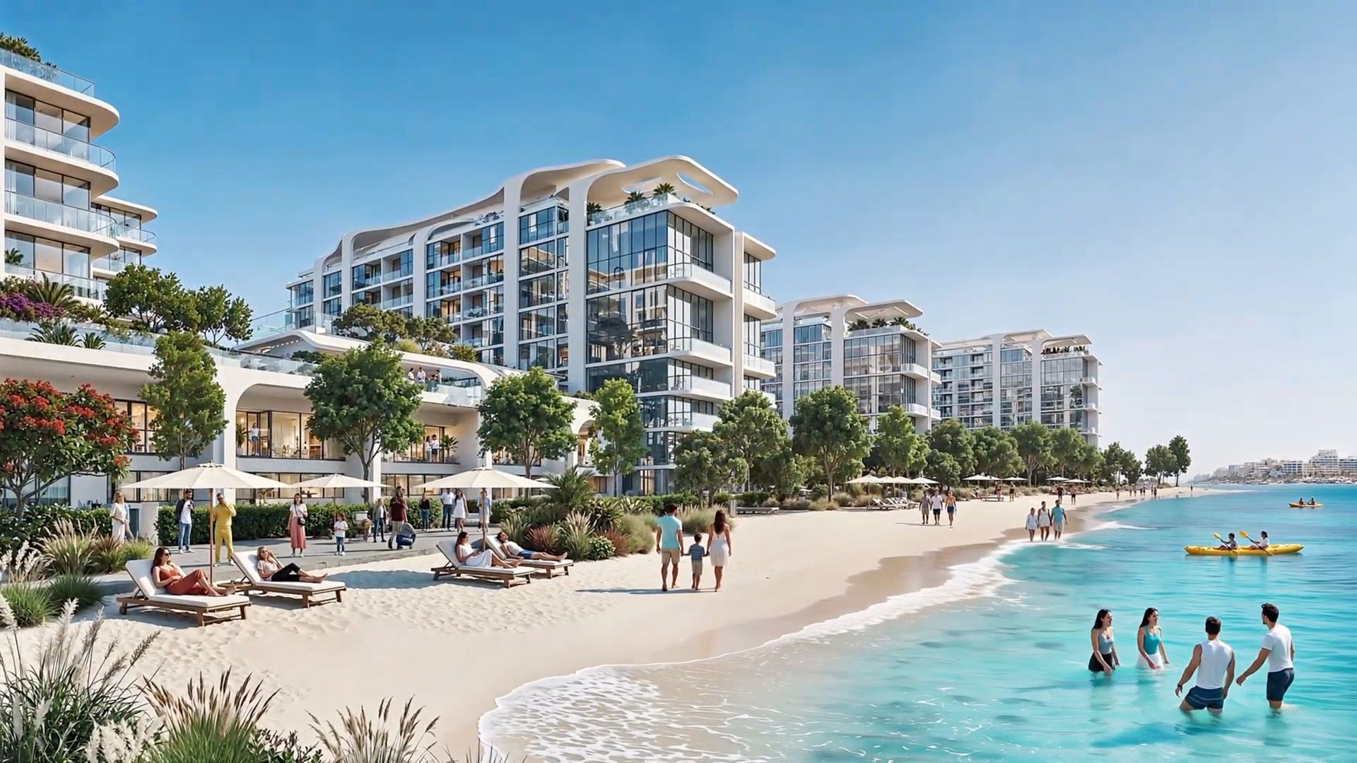 Video di Sobha Siniya Island: la marina, le spiagge e le residenze